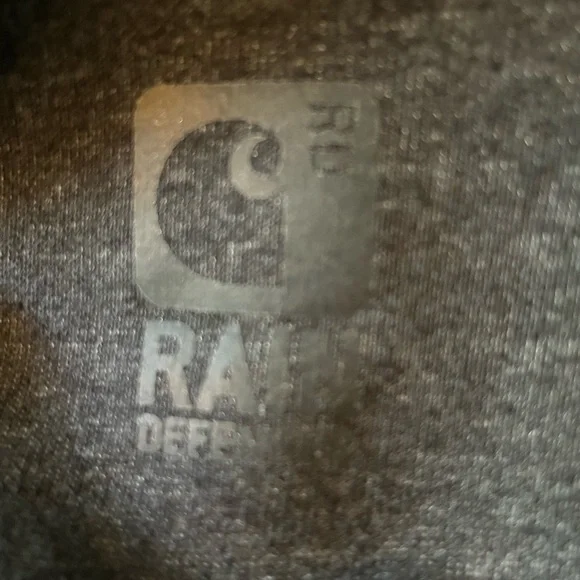 Carhartt Heavy Duty Rain Defender 3/4 Zip Sweatshirt - Picture 4 of 6